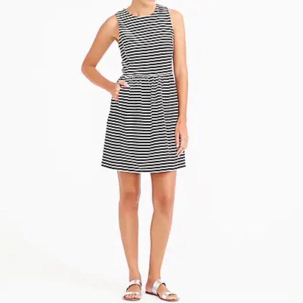 J Crew | Daybreak Striped Sleeveless Dress